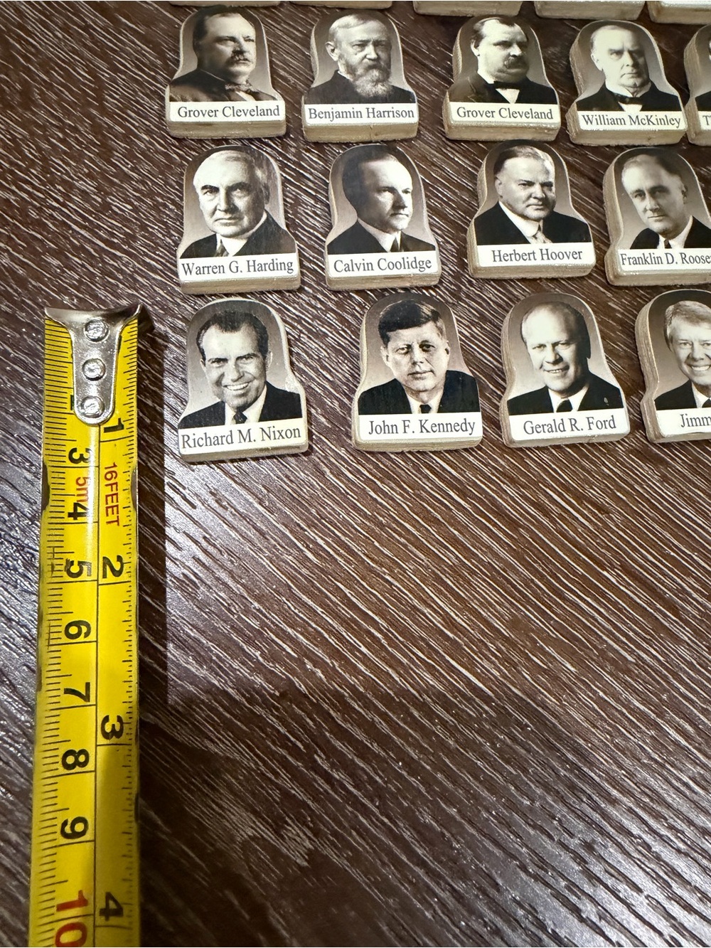 42 US Presidents wooden collectibles - Picture 3 of 6